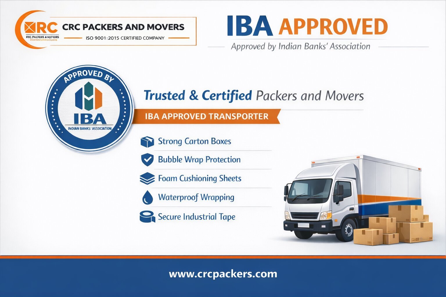 IBA Approved Packers and Movers
